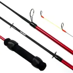 Me&scaron;kerė, žieminė Akara Ice Jig Compact, 70 cm, 35 g, raudona sp.