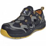 Apsauginiai batai universalūs Cerva Henford MF S1 SRC, be aulo, be pa&scaron;iltinimo, juoda/pilka, 37 dydis