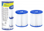 Baseino siurblio filtras, rinkinys Bestway 58093, 8 cm