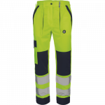 Darbo kelnės moterims Cerva Max Neo HV, geltona, 50 dydis