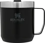Prekė su pažeista pakuote. Termopuodelis Stanley Classic Legendary Camp Mug, 0.35 l, juoda sp.