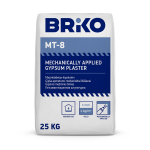 Gipsinis tinko mi&scaron;inys Briko MT-8, ma&scaron;ininis, 25 kg