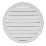 Ventiliacijos grotelės Europlast MR125, metalas, 125 mm