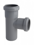Tri&scaron;akis vidaus kanalizacijai Magnaplast HTplus, 40 mm x 40 mm, 87 &deg;