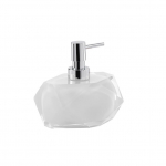 Skysto muilo dozatorius Gedy Chanelle, balta sp., 0.31 l