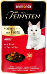 &Scaron;lapias kačių maistas Animonda Vom Feinsten vom Feinsten Beef & Turkey, jautiena/kalakutiena, 0.085 kg