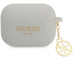 Ausinių dėklas Guess GUAPLSC4EG Apple Airpods Pro, pilka sp.
