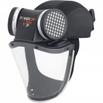 Respiratorius JSP Powercap Active IP, skaidri/juoda