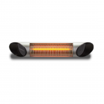Infraraudonųjų spindulių &scaron;ildytuvas Veito Blade Mini, 1.2 kW, Sidabro sp./Juoda sp.