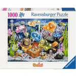 Dėlionė Ravensburger Gelini In Underwater Fun, 50 cm x 70 cm, 1000 vnt., įvairių spalvų
