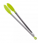 Virtuvinės žnyplės King Hoff KH 3672, 30 cm, sidabro sp./žalia sp.