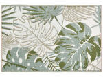 Kilimas lauko terasoms Verdemax Hawaii, balta sp./žalia sp., 120 cm x 180 cm