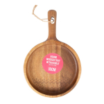 Padėklas Home4you Etno, 24 cm, 16 cm, &Oslash; 16 cm, Ruda sp.