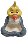Dubenėlis gyvūnui Europet Bernina, 8.5 cm x 8.5 cm x 11 cm, geltona/pilka
