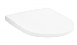 Unitazo sėdynė su dangčiu Hansgrohe EluPura Original S, balta sp., 44 cm x 36.5 cm