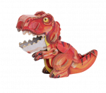 3D dėlionė MakeBug T Rex MB-D-0035, 12 cm x 10 cm, raudona sp.