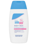 Kūno pienelis, drėkinti, vaikams Sebamed With Pantenol, 200 ml