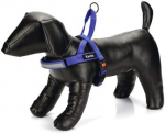 Petne&scaron;os &scaron;unims Beeztees Harness, mėlyna sp., 720 - 900 mm x 25 mm, 72-90