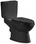 Unitazas, pastatomas Gotland Irida A2132BL, su dangčiu, 385 mm x 680 mm