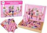 Magnetinė dėlionė Lean Toys Theme Of Fashionable Girls, 4 cm, įvairių spalvų