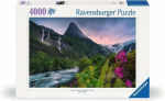 Dėlionė Ravensburger Enchanting View Of The Mountain, 91.5 cm x 137.8 cm, 4000 vnt., įvairių spalvų