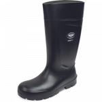 Guminiai batai universalūs Bekina Steplite EasyGrip PU S5 CI SRC, su aulu, su pa&scaron;iltinimu, juoda, 43 dydis