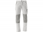 Darbo kelnės vyrams Yato Serwal YT-79104, balta sp./pilka sp., 2XL dydis