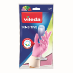 Pir&scaron;tinės guminės Vileda Sensitive, S