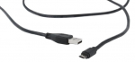 Laidas Gembird USB Male / Micro USB USB 2.0 A male, Micro USB, 1.8 m, juoda