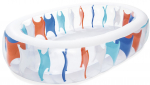 Baseinas, pripučiamas Bestway Elliptic, įvairių spalvų x 51 cm