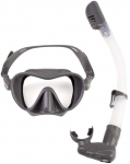 Plaukimo komplektas Scorpena Snorkeling Set 03028, tamsiai pilka sp.