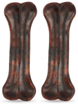 Skanėstas &scaron;unims Hau&Miau Chocolate HM-83223, karvės oda, 0.18 kg, 2 vnt.