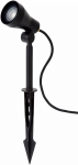 Įsmeigiamas lauko &scaron;viestuvas Lucide Spike, 5W, GU10, IP54, juoda sp., 6.5 cm x 42 cm