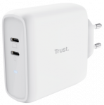 Telefono įkroviklis Trust Maxo, USB Type C, balta sp., 65 W