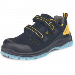 Apsauginiai batai vyrams Cerva Halwill Pro MF ESD S1PS SR, be aulo, be pa&scaron;iltinimo, juoda, 48 dydis