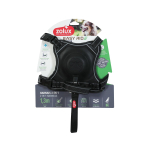 Automatinis pavadėlis Zolux, juoda sp., 1.3 m