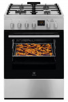 Dujinė viryklė su elektrine orkaite Electrolux LKK660220X