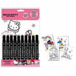 Spalvinimo rinkinys Kids Euroswan Hello Kitty And Friends, įvairių spalvų