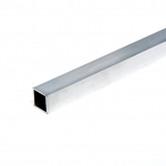 Vamzdis Briko, kvadratinis, aliuminis, pilka sp., 200 x 3 x 3 cm