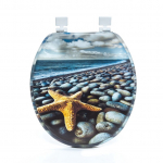 Unitazo dangtis Okko S608, įvairių spalvų, 37 cm x 36.5 cm