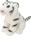 Pliu&scaron;inis žaislas Wild Planet White Tiger 55793, balta sp./juoda sp., 19 cm