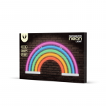 Dekoracija Forever Light Rainbow FLNE14X su LED ap&scaron;vietimu, 16 cm, 30 cm, įvairių spalvų