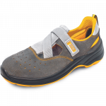 Apsauginiai batai universalūs Panda Safety Matera MF S1 ESD SRC, be aulo, be pa&scaron;iltinimo, pilka, 45 dydis