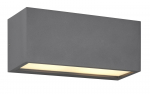 Sieninis lauko &scaron;viestuvas Trio Mayenne, 28W, E14, IP44, pilka sp., 25 cm x 11 cm