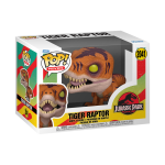 Žaislinė figūrėlė Funko POP! Jurassic Park Tiger Raptor 2041, ruda sp.