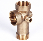 Penkia&scaron;akė hidroforo jungtis 5WBC, 1/4 colio - I&scaron;orinis sriegis/1/4 colio - Vidinis sriegis/1 colis - I&scaron;orinis sriegis