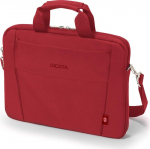 Ne&scaron;iojamų kompiuterių krep&scaron;ys Dicota Slim Eco Base D31306-RPET, raudona sp., 13-14.1"