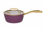 Puodas Maku 651649, 18 cm, 1.6 l, aukso sp.