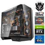 Stacionarus kompiuteris Intop RM80072NS AMD Ryzen 9 9900X, DDR5 32 GB, SSD+HDD 1 TB 4 TB, Nvidia GeForce RTX5070Ti 16 GB GDDR7
