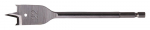 Plunksninis medienos grąžtas Makita E-17267, medienai, plunksninis, hex, 22 mm x 15 cm
